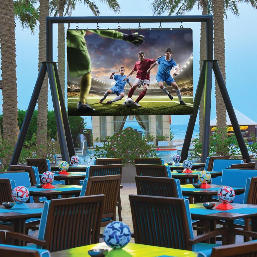 Jumeirah Messilah Beach Kuwait Kuvait Kültér fotó A projection screen