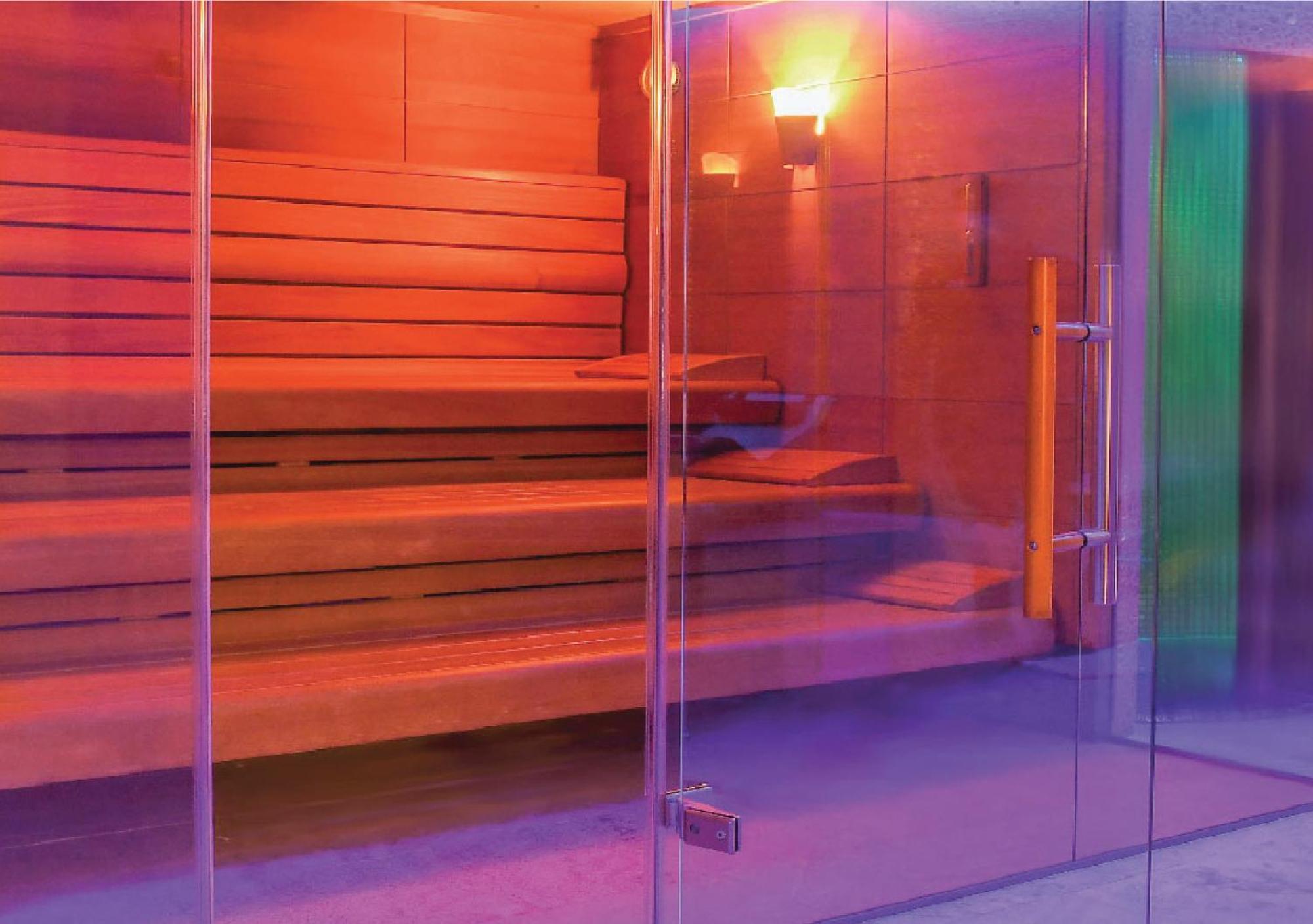 Jumeirah Messilah Beach Kuwait Kuvait Kültér fotó A modern Finnish sauna